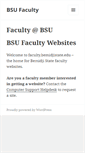 Mobile Screenshot of faculty.bemidjistate.edu