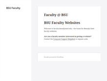 Tablet Screenshot of faculty.bemidjistate.edu